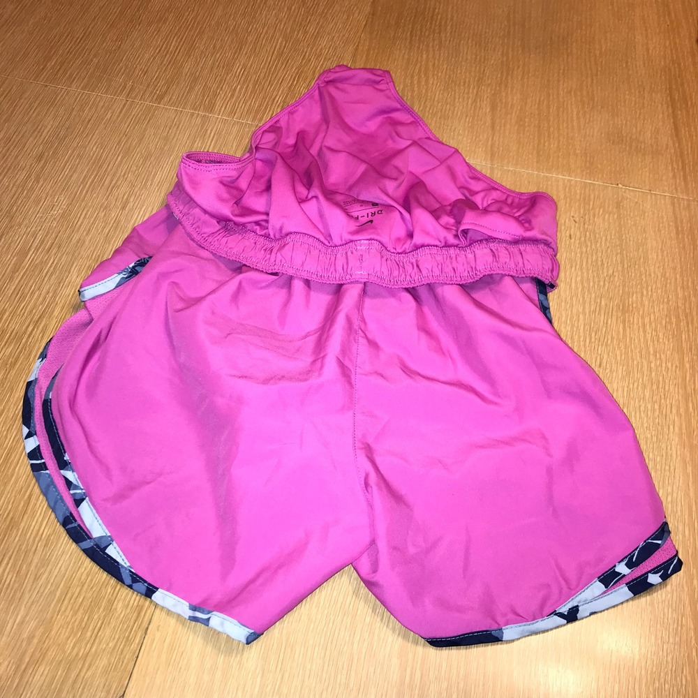 Nike Dri-FIT Tempo Running Shorts Pink Camo Trim Womens Medium 831558-616 - Picture 7 of 12